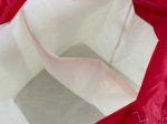 Sac de tri à bord - petit modèle - Blanc & rouge