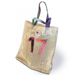 Petit Cabas "17" en Voile Recyclée