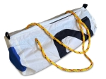 Sac de Sport Polochon blanc et bleu